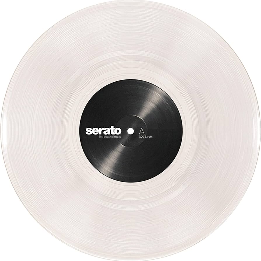 serato コントロールバイナル　clear 10インチ Amazon | Serato Control Vinyl (10